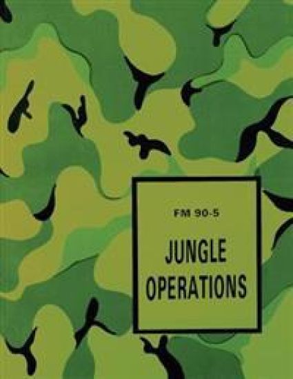 Jungle Operations (FM 90-5) – Department Of the Army, kirjan kansikuva