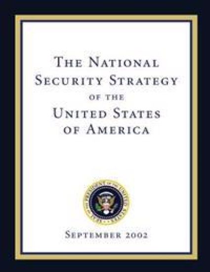 The National Security Strategy of the United States of America: September 2002
