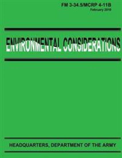 Environmental Considerations (FM 3-34.5 / MCRP 4-11B)
