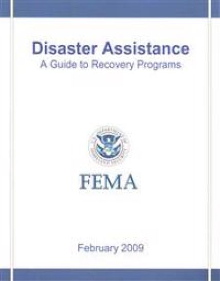 Disaster Assistance: A Guide to Recovery Programs