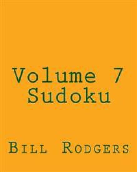 Volume 7 Sudoku: Fun, Large Print Sudoku Puzzles