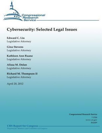 Cybresecurity: Selected Legal Issues