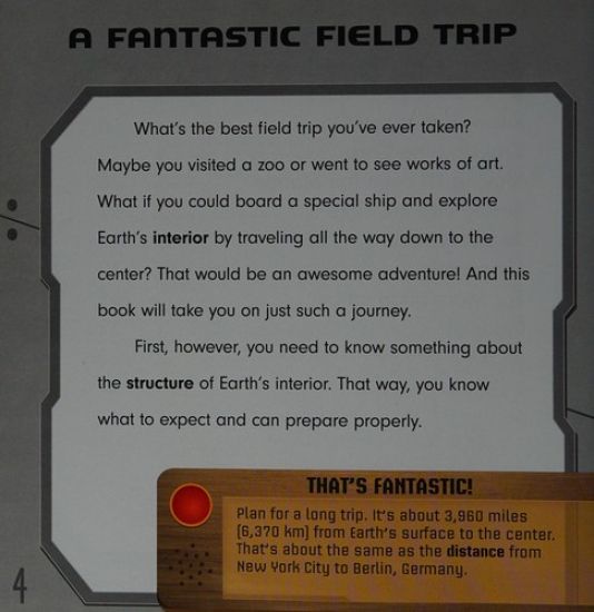 A Trip to the Center of the Earth