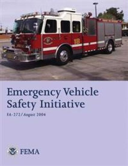 Emergency Vehicle Safety Initiative – U. Department of Homeland Security Fema, kirjan kansikuva