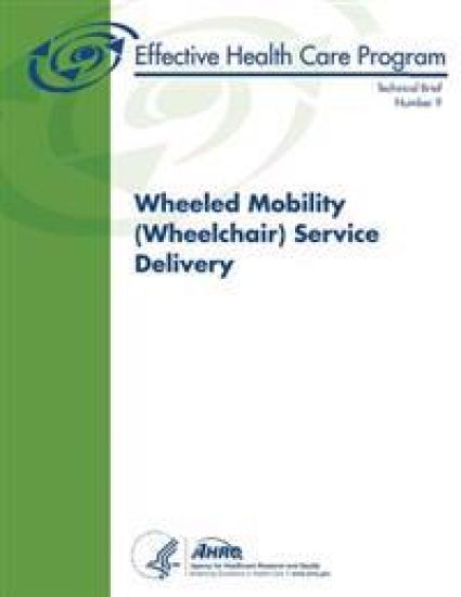 Wheeled Mobility (Wheelchair) Service Delivery: Technical Brief Number 9