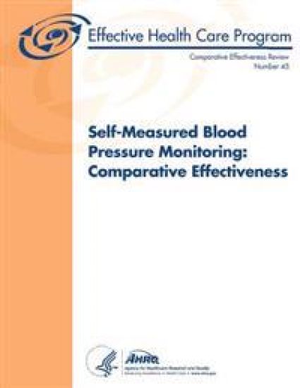 Self-Measured Blood Pressure Monitoring: Comparative Effectiveness: Comparative Effectiveness Review Number 45