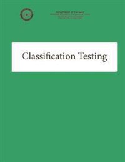 Classification Testing