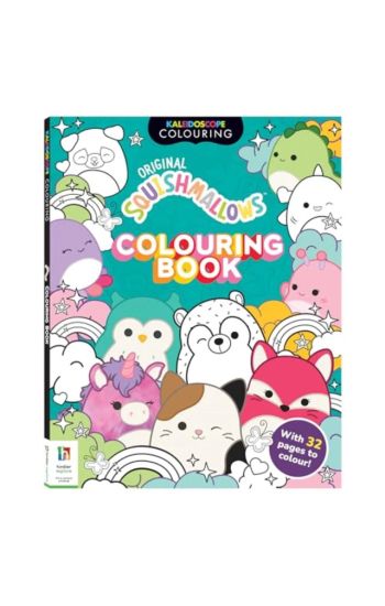 Kaleidoscope Squishmallows Feelin' Mallow Colouring Book