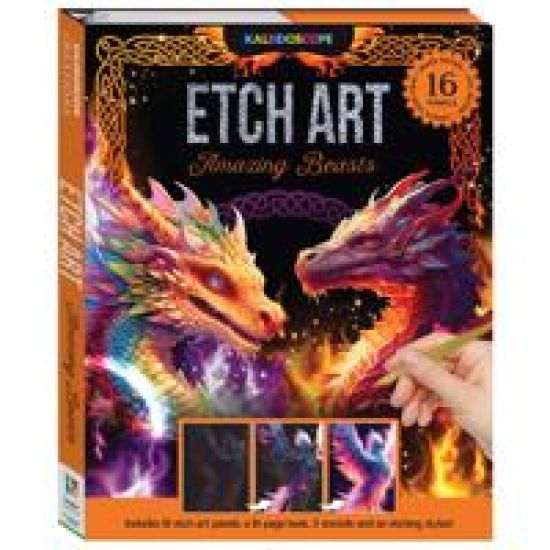 Kaleidoscope Etch Art Creations Amazing Beasts