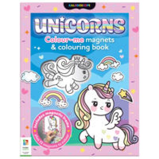 Unicorns Colour-Me Magnets