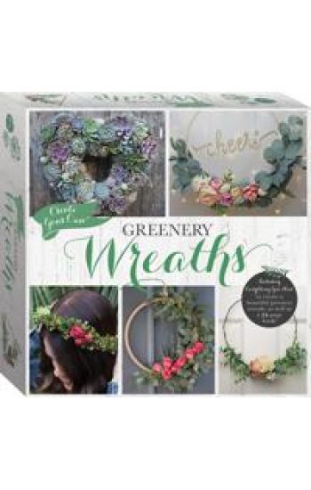 Create Your Own Greenery Wreath Kit Box Set