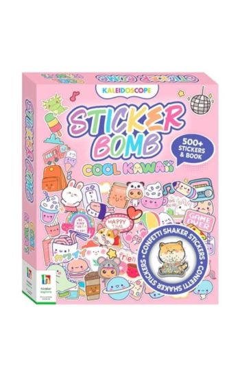 Kaleidoscope Sticker Bomb Cool Kawaii