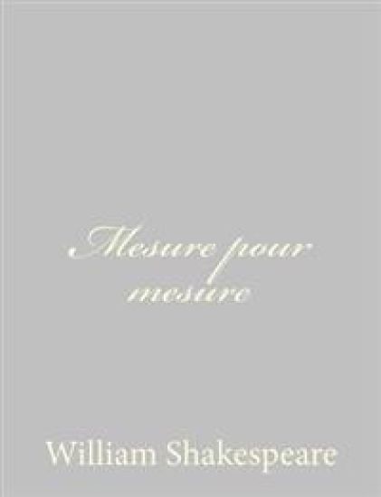 Mesure pour mesure