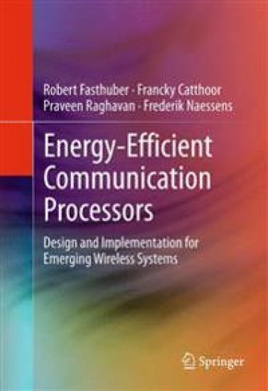 Energy-Efficient Communication Processors – Robert Fasthuber, kirjan kansikuva