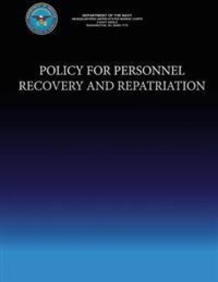 Policy For Personnel Recovery and Repatriation