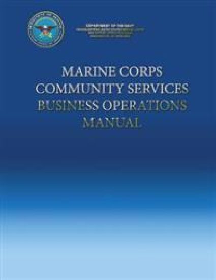 Marine Corps Community Services Business Operations Manual