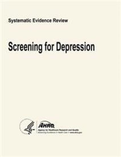 Screening for Depression: Systematic Evidence Review