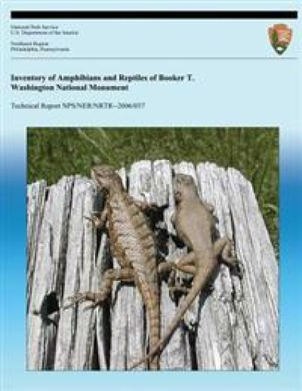 Inventory of Amphibians and Reptiles of Booker T. Washington National Monument