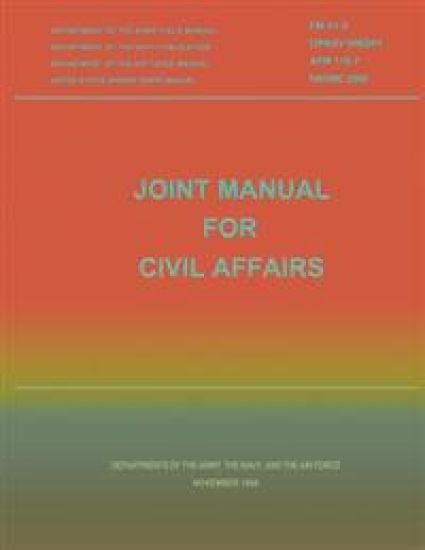 Joint Manual for Civil Affairs