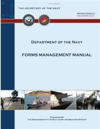 Forms Management Manual: SecNav M-5213.1