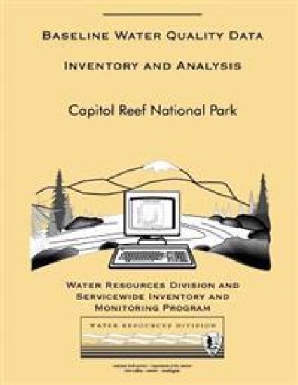 Capitol Reef National Park: Baseline Water Quality Data Inventory and Analysis