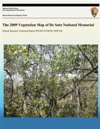The 2009 Vegetation Map of De Soto National Memorial
