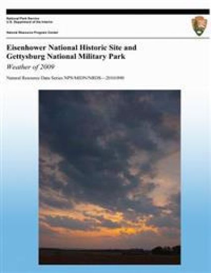 Eisenhower National Historic Site and Gettysburg National Military Park: Weather of 2009