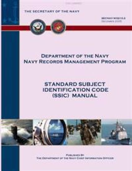 Standard Subject Identification Codes (SSIC) Manual