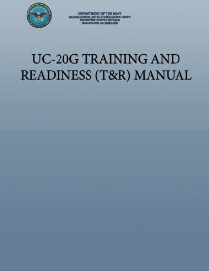 UC-20G Training and Readiness (T&R) Manual