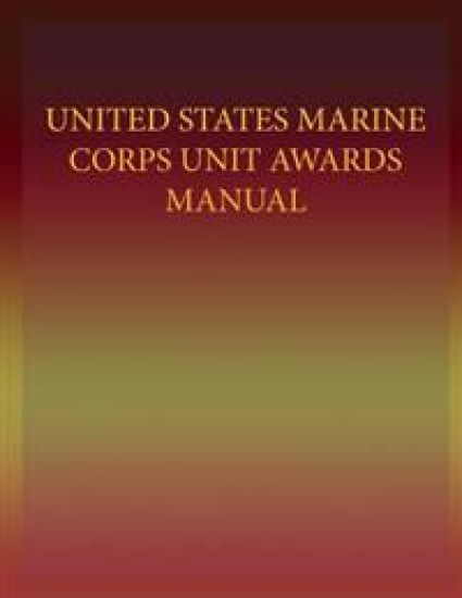 United States Marine Corps Unit Awards Manual