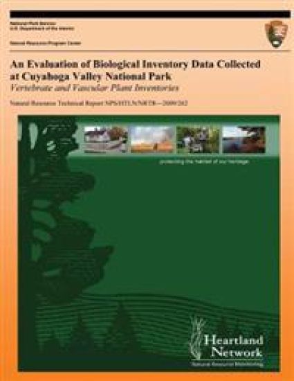 An Evaluation of Biological Inventory Data Collected at Cuyahoga Valley National Park: Vertebrate and Vascular Plant Inventories