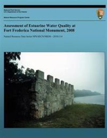 Assessment of Estuarine Water Quality at Fort Frederica National Monument, 2008