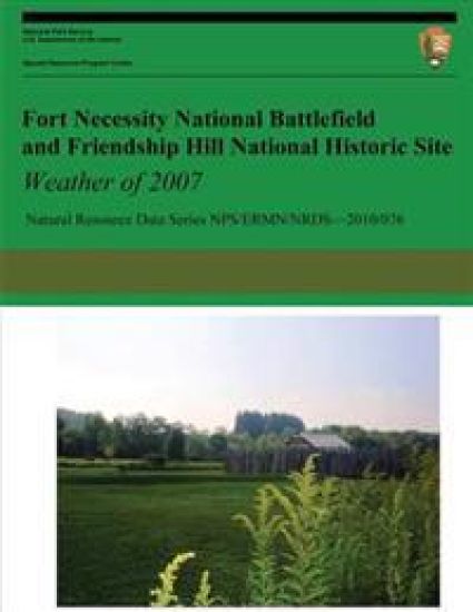 Fort Necessity National Battlefield and Friendship Hill National Historic Site Weather of 2007