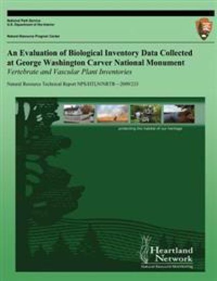 An Evaluation of Biological Inventory Data Collected at George Washington Carver National Monument: Vertebrate and Vascular Plant Inventories