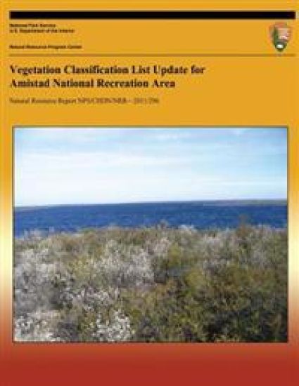Vegetation Classification List Update for Amistad National Recreation Area