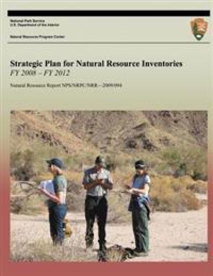 Strategic Plan for Natural Resource Inventories FY 2008 - FY 2012
