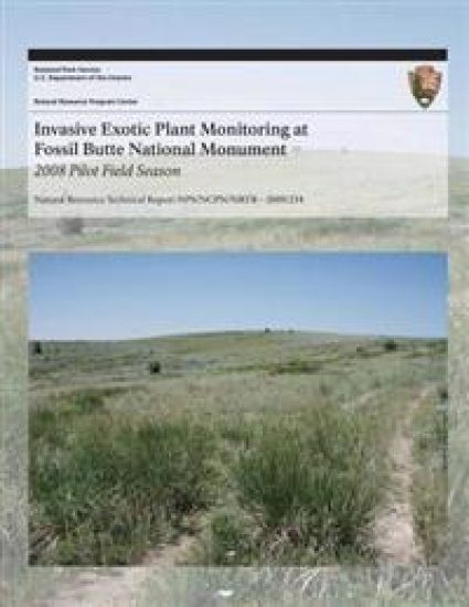 Invasive Exotic Plant Monitoring at Fossil Butte National Monument: 2008 Pilot Field Season
