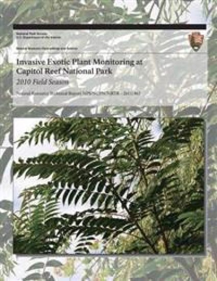 Invasive Exotic Plant Monitoring at Capitol Reef National Park: 2010 Field Season