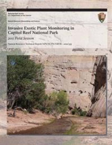 Invasive Exotic Plant Monitoring in Capitol Reef National Park: 2011 Field Season
