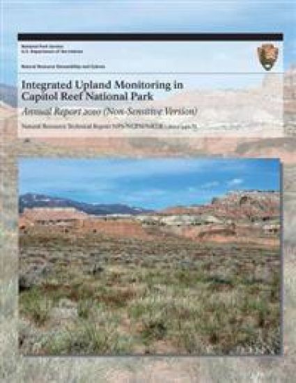 Integrated Upland Monitoring in Capitol Reef National Park: Annual Report 2010