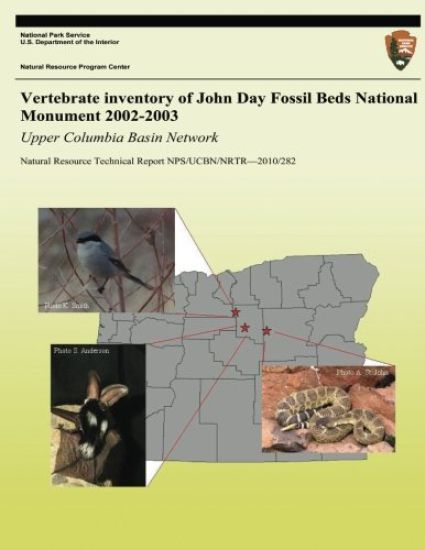 Vertebrate Inventory of John Day Fossil Beds National Monument 2002-2003: Upper Columbia Basin Network