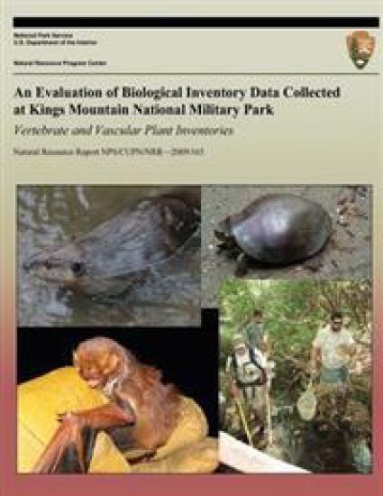An Evaluation of Biological Inventory Data Collected at Kings Mountain National Military Park Vertebrate and Vascular Plant Inventories