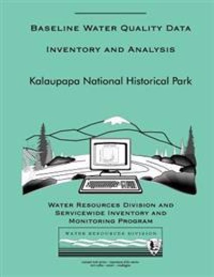 Baseline Water Quality Data: Kalaupapa National Historical Park