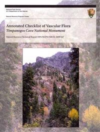 Annotated Checklist of Vascular Flora: Timpanogos Cave National Monument