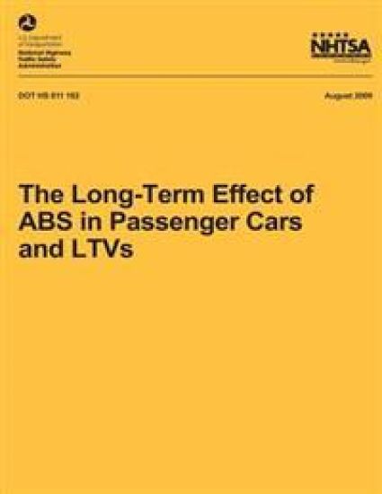 The Long-Term Effect of ABS in Passenger Cars and LTVs