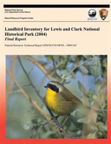 Landbird Inventory for Lewis and Clark National Historical Park (2004) Final Report