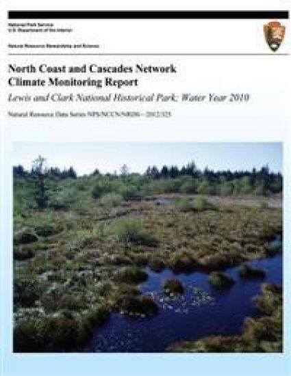 North Coast and Cascades Network Climate Monitoring Report: Lewis and Clark National Historical Park; Water Year 2010