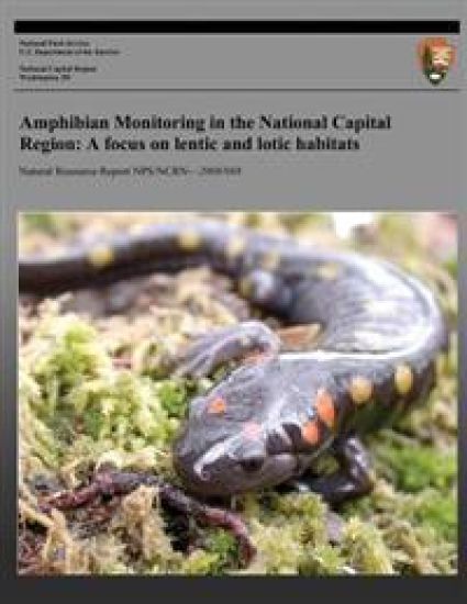 Amphibian Monitoring in the National Capital Region: A focus on lentic and lotic habitats