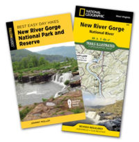 New River Gorge National Park and Preserve Best Easy Day Hiking Guide & Trail Map Bundle