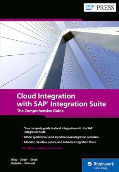 Cloud Integration with SAP Integration Suite – John Mutumba Bilay, kirjan kansikuva